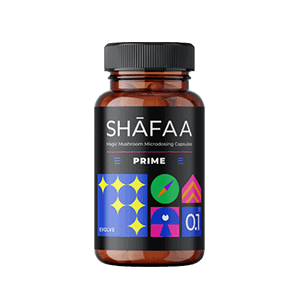 Shafaa Evolve Magic Mushroom Microdosing Prime Capsules